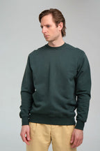 CR Logo Green Sweater Front