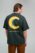 CR Logo Green T-shirt Back