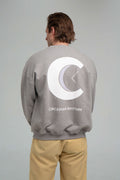 CR Logo Grey Sweater Back