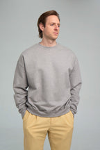 CR Logo Grey Sweater Front