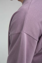 CR Logo Purple T-shirt Shoulder Zoom
