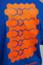 DOPA Blue T-shirt Back Deep Zoom