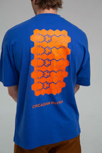 DOPA Blue T-shirt Back Zoom