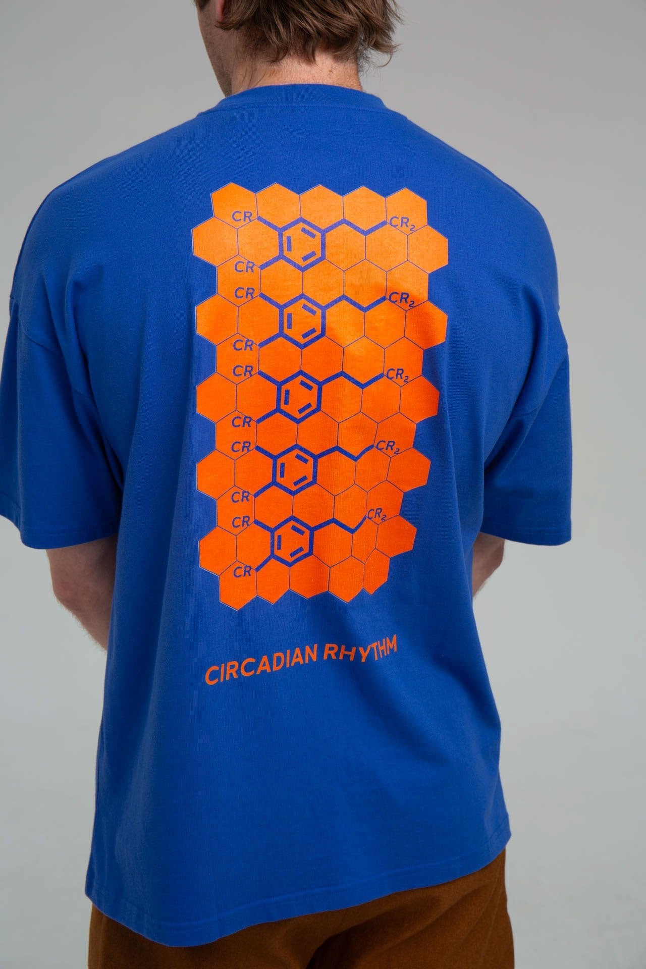 DOPA Blue T-shirt Back Zoom