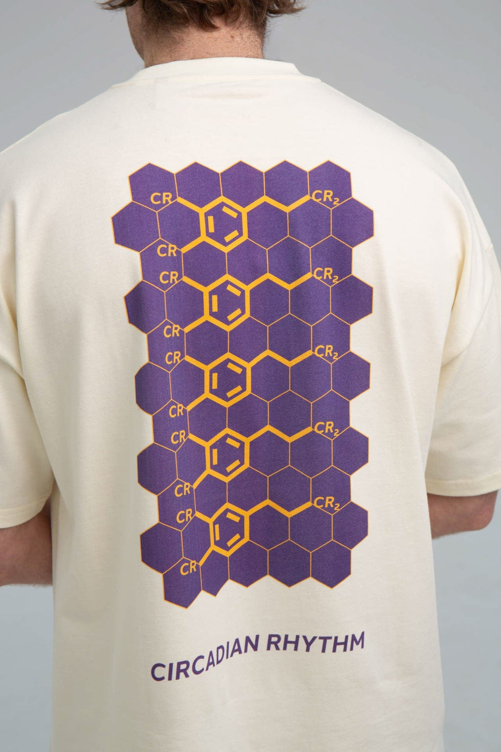 DOPA Cream T-shirt Back Zoom
