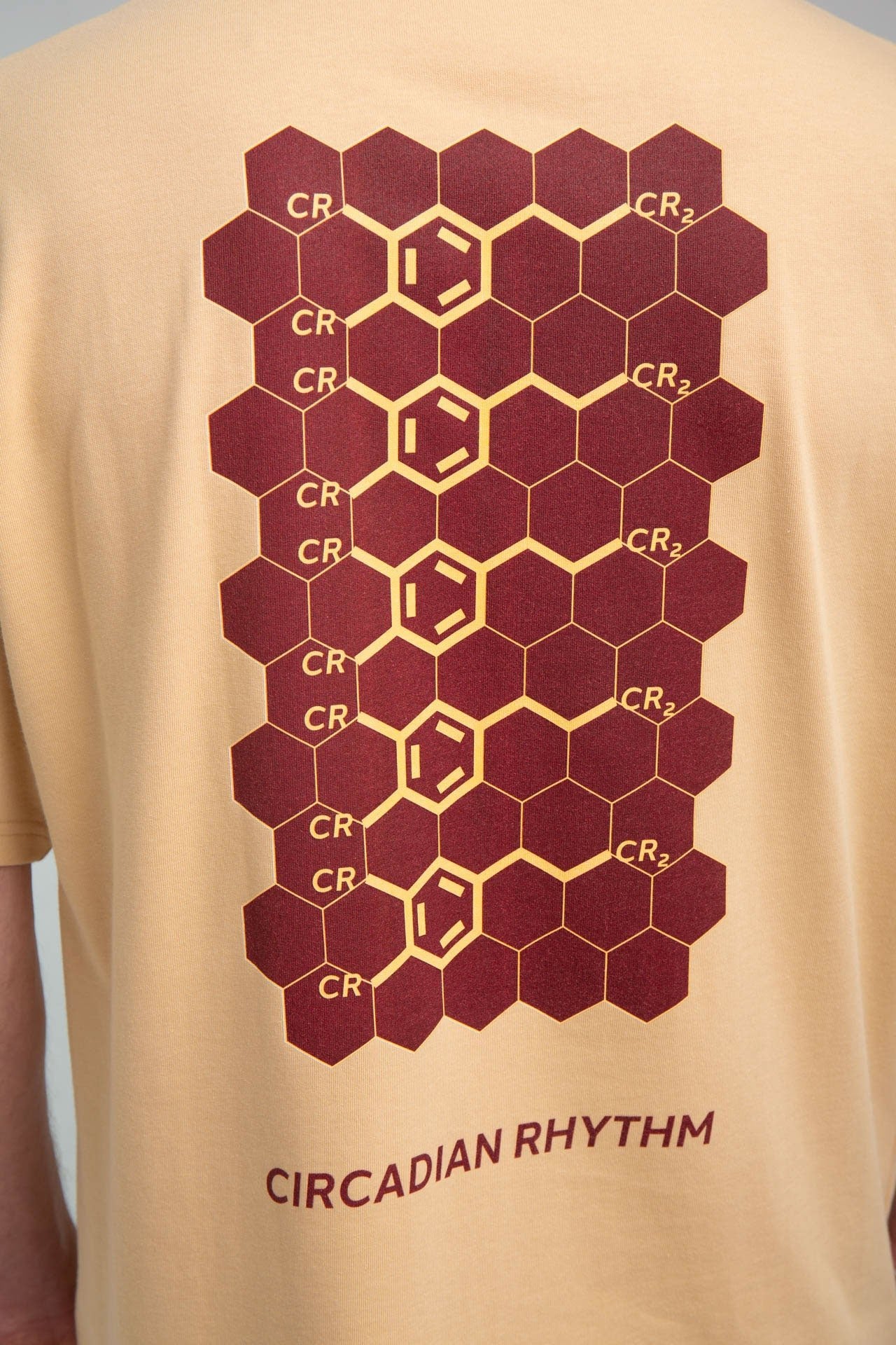 DOPA T-shirt Sand Back Zoom