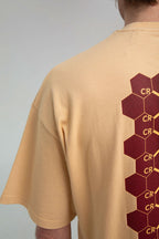 DOPA T-shirt Sand Back Shoulder