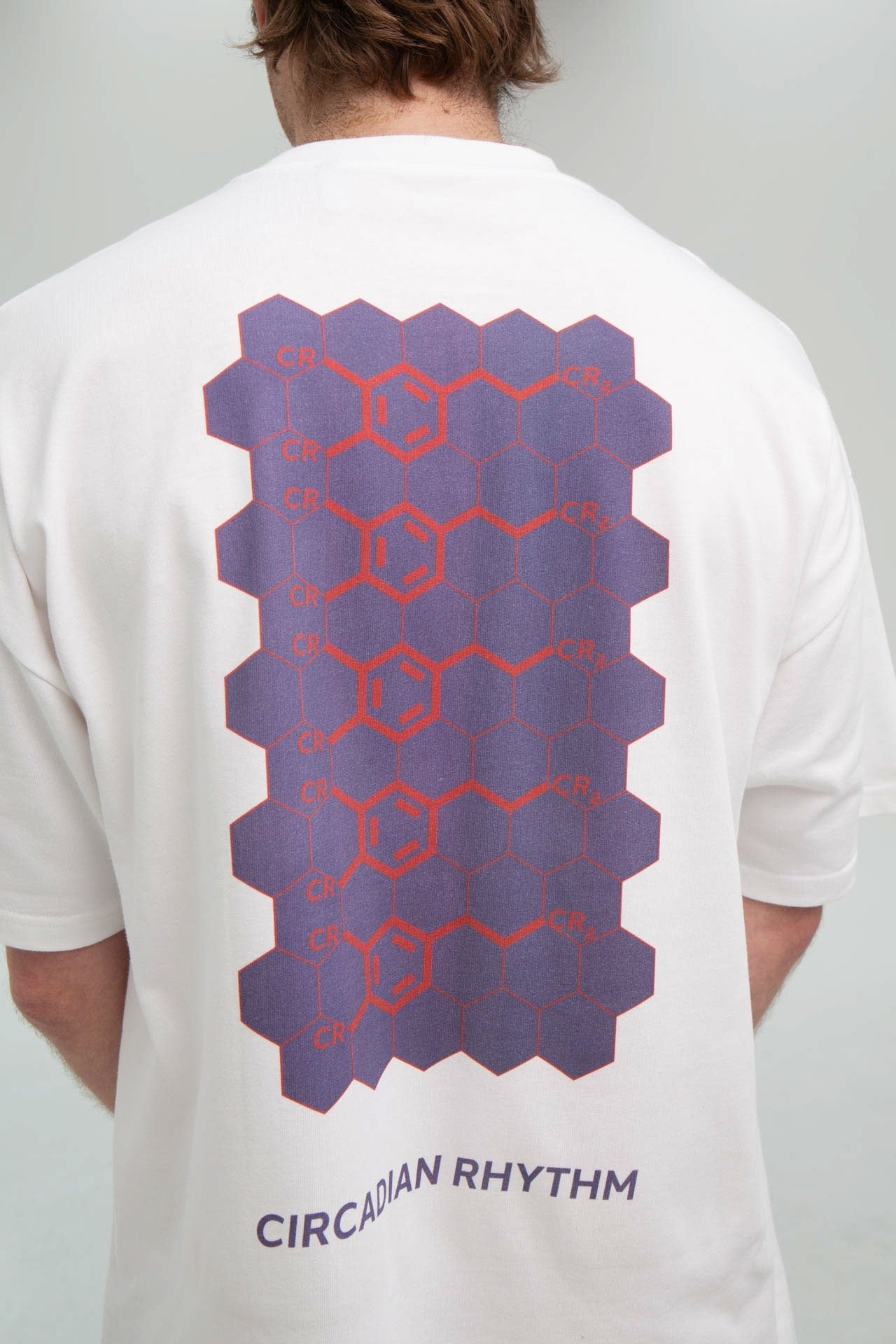 DOPA White T-shirt Back Zoom